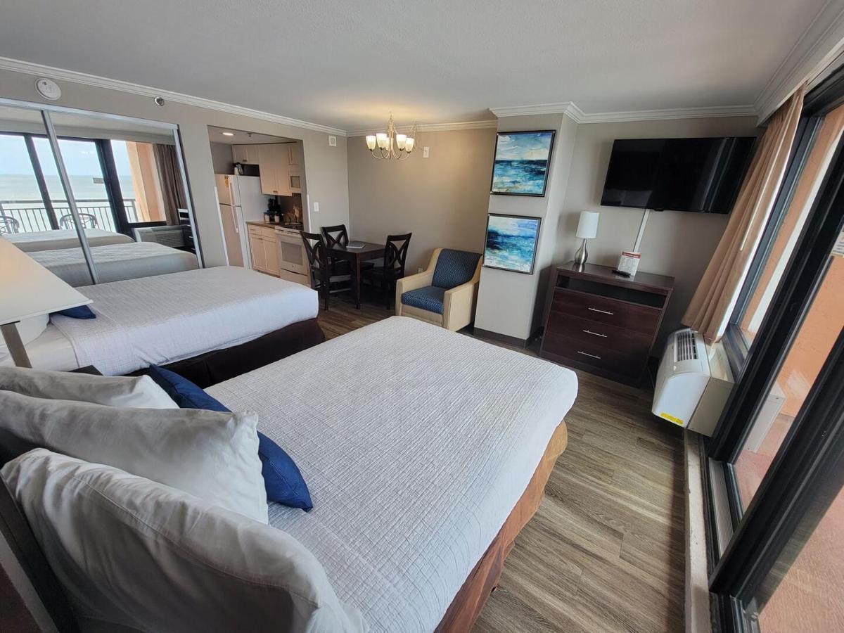 Direct Oceanfront Suite Caravelle Resort 615 Sleeps 4 Guests Myrtle Beach Esterno foto